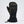 Gordini black winter mitten with adjustable wrist strap and gauntlet cuff