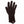 Mobile Warming black heated glove with power button on wrist
