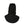 Black hooded neck gaiter with a small zippered pocket
