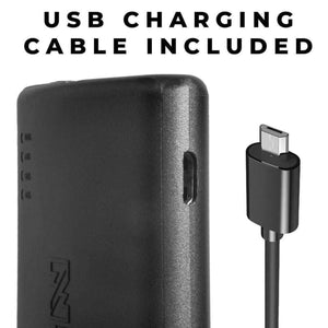 Mobile Warming power bank with included USB charging cable