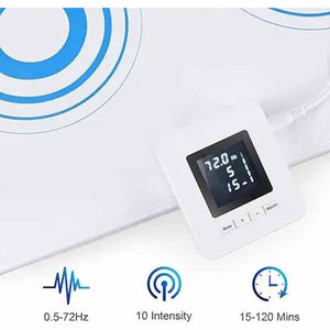 UTK Technology PEMF mat controller with frequency intensity and timer settings
