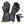 Gerbing black heated gloves with two rechargeable battery packs