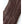 Brown Hestra leather glove with three decorative stitched lines on the back