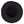 Top view of a black Chill-Its wide brim sun hat