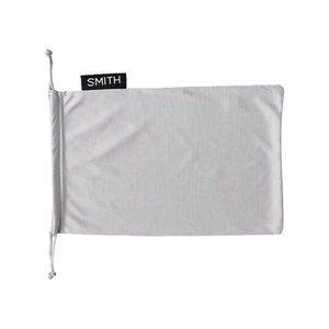 Grey Smith microfiber drawstring storage pouch
