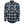 Gerbing grey and black plaid long sleeve button down shirt with two chest pockets