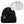 Ergodyne N-Ferno 6811ZI Zippered Rib Knit Beanie Hat (Bump Cap Included) - Black