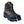 Snowline traction cleats attached to a brown and black hiking boot