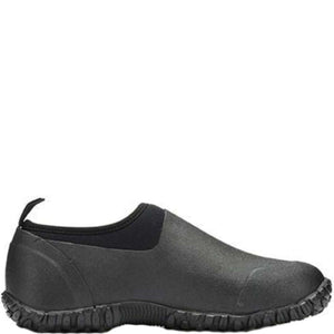 Muck black slip on shoe with textured rubber sole