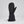 Gordini black winter mitten with elastic wrist and adjustable cuff