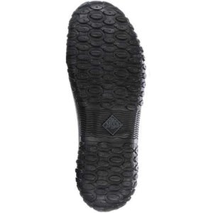 Black Muck boot treaded rubber outsole