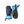 Hestra blue and navy winter mittens with adjustable wrist straps and pull cords