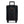 Back view of a black Briggs and Riley carry on suitcase with an extended handle and four spinner wheels