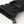 Black Hestra glove cuff with adjustable strap and drawstring toggle