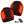 ActionHeat black knit beanie with visible orange heating elements and included battery pack and charging cable
