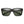 Smith Optics matte black sunglasses with green ChromaPop lenses