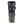 Rear view of black Baffin winter boot with orange sole and adjustable strap