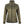 ActionHeat women fleece jacket in olive green with full zip and black trim