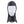 Seirus black fleece balaclava on a clear mannequin head