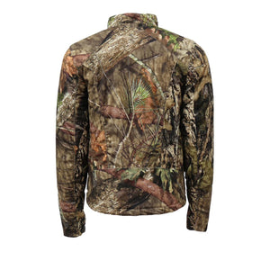 Back view of Volt Heat camouflage print jacket