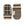 Hestra beige and black patterned knit mittens