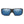 Smith Optics sunglasses with matte black frames and blue reflective lenses
