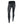 Seirus black leggings with horizontal textured panels and a wide waistband