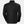 Back view of a black Helly Hansen quilted puffer jacket