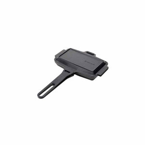 Snow Peak black metal sandwich toaster with long handle