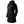 Black Gobi Heat hooded parka with quilted pattern and front zipper closure