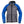 Stormr grey and blue hooded neoprene jacket with front zipper and pockets