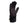Mobile Warming black touchscreen compatible glove with ribbed cuff
