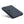 ActionHeat black portable power bank with two USB ports and LED battery indicator