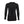 Back view of black Therm-ic long sleeve base layer with textured pattern and logo