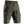 FjallRaven olive green cargo shorts with zippered pockets and side cargo pockets