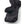 Hestra black mitten with textured grip palm