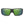 Smith Optics sunglasses with matte black frames and green ChromaPop lenses
