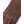 Brown Hestra leather glove with decorative stitching on the back