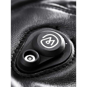Auclair glove power button with logo