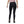 Back view of Black Diamond black leggings on a person