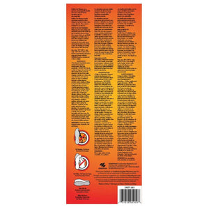 Grabber foot warmer product packaging with instructions and safety warnings