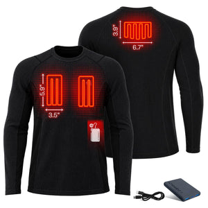 ActionHeat Pro Series+ Bluetooth Men's Heated Base Layer Shirt