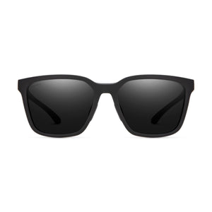 Smith Optics matte black sunglasses with dark lenses