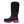 Dryshod black and pink waterproof rubber boot with Hydrokote branding