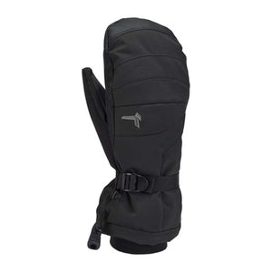 Kombi black winter mitten with adjustable wrist strap
