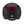 Back view of matte black Smith Dispatch bike helmet with integrated red LED light and Mips safety system