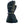 Volt Heat black leather motorcycle glove with knuckle protection and extended gauntlet cuff