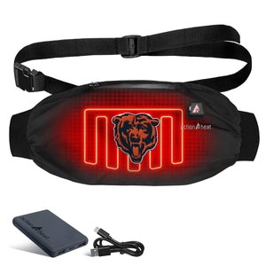 ActionHeat Chicago Bears heated waist pack with power bank and charging cable
