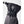 Hestra black winter mitten with adjustable wrist strap and Hestra logo patch