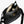 Open Bellroy black crossbody bag with sunglasses inside